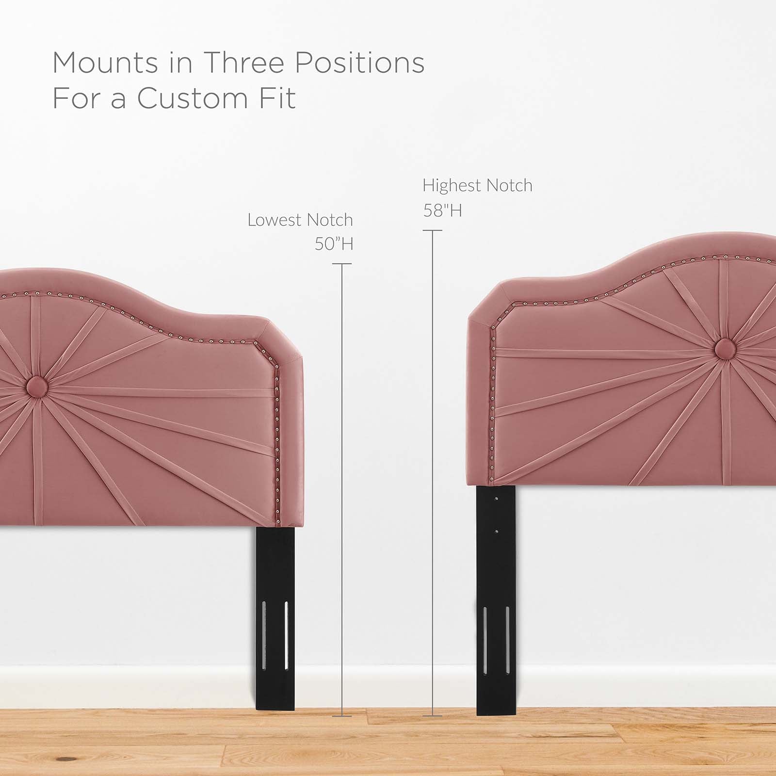 Modway Portia Performance Velvet Twin Platform Bed | Beds | Modishstore-15