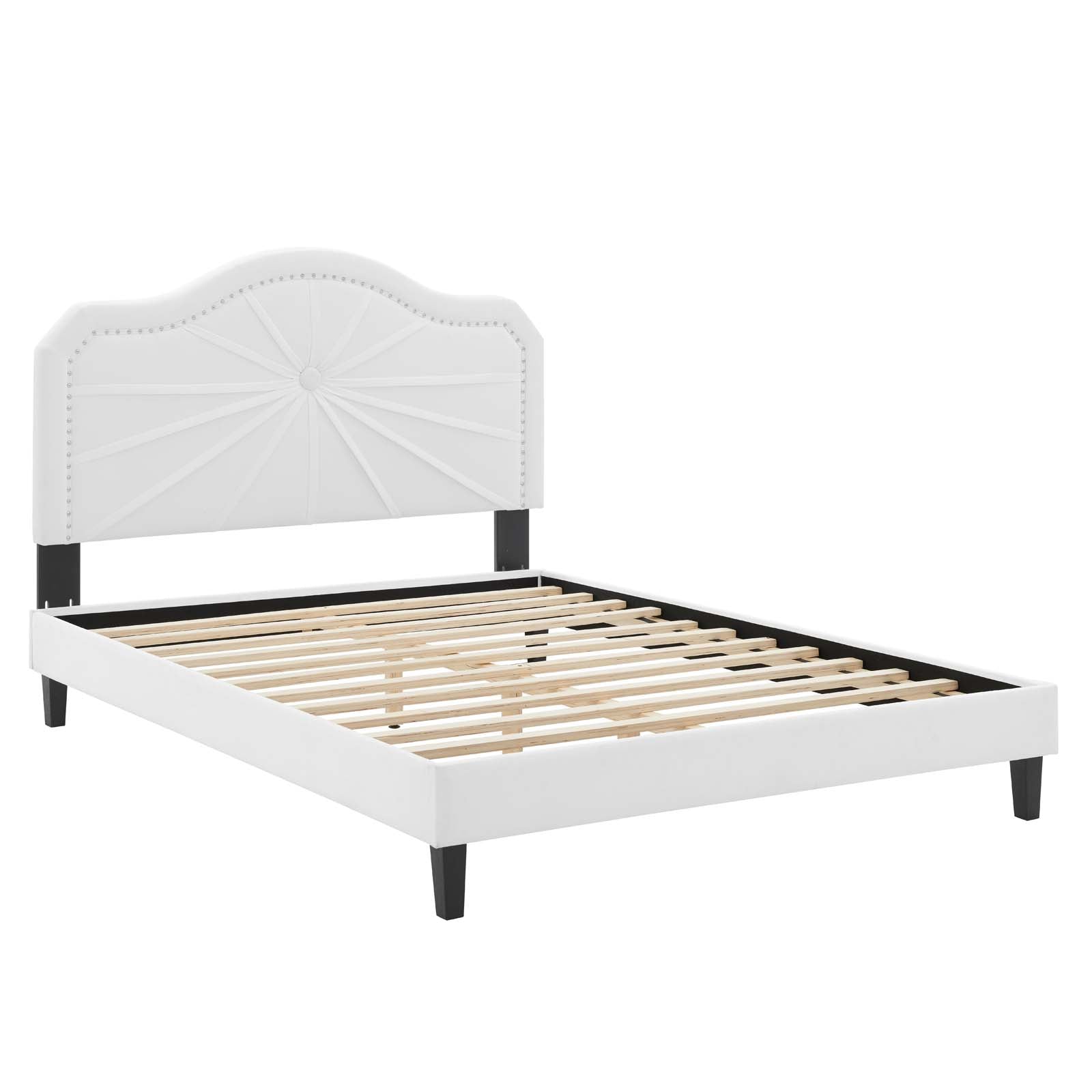 Modway Portia Performance Velvet Twin Platform Bed | Beds | Modishstore-58