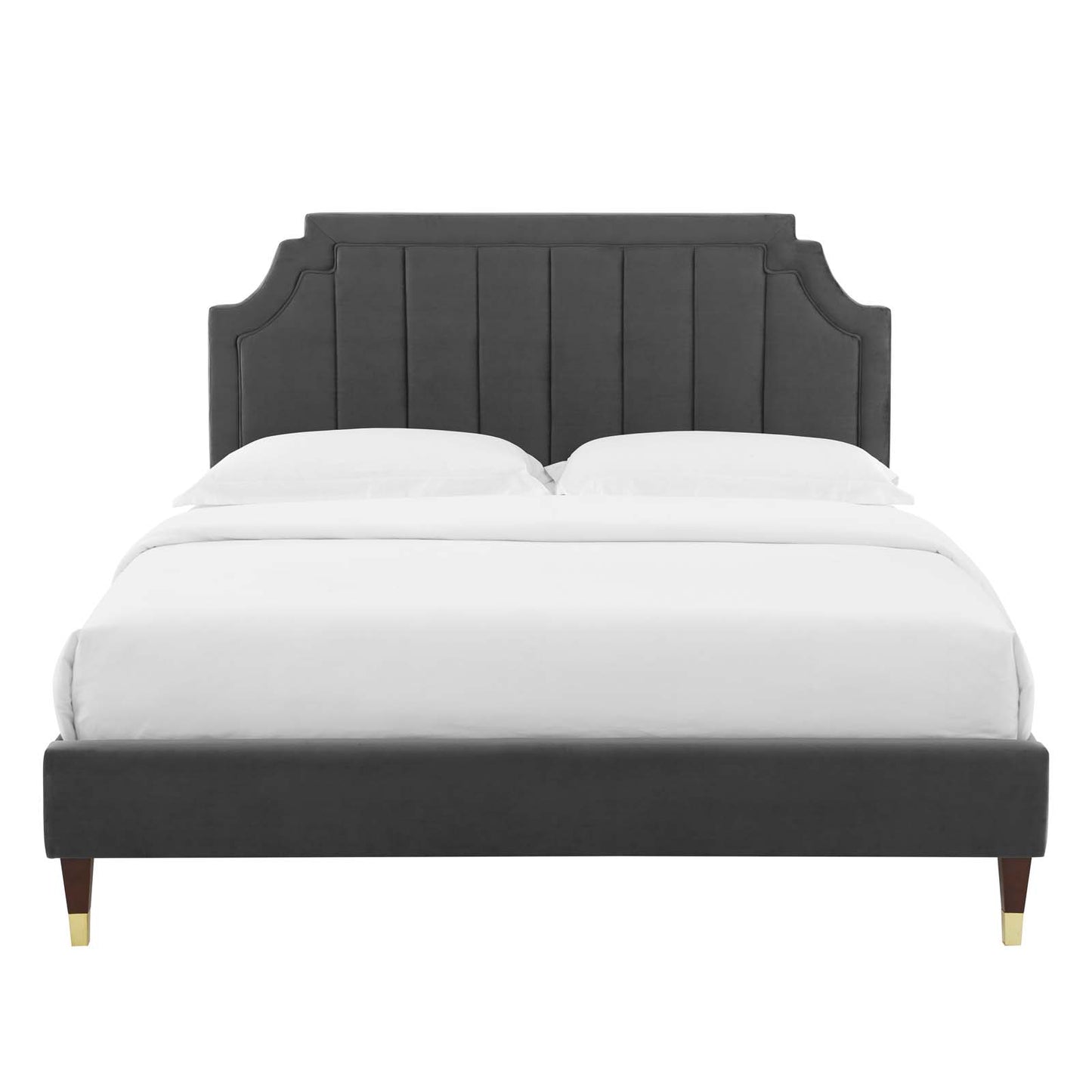 Modway Sienna Performance Velvet Twin Platform Bed | Beds | Modishstore-6