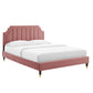 Modway Sienna Performance Velvet Twin Platform Bed | Beds | Modishstore-9