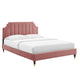 Modway Sienna Performance Velvet Twin Platform Bed | Beds | Modishstore-9