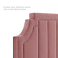 Modway Sienna Performance Velvet Twin Platform Bed | Beds | Modishstore-15