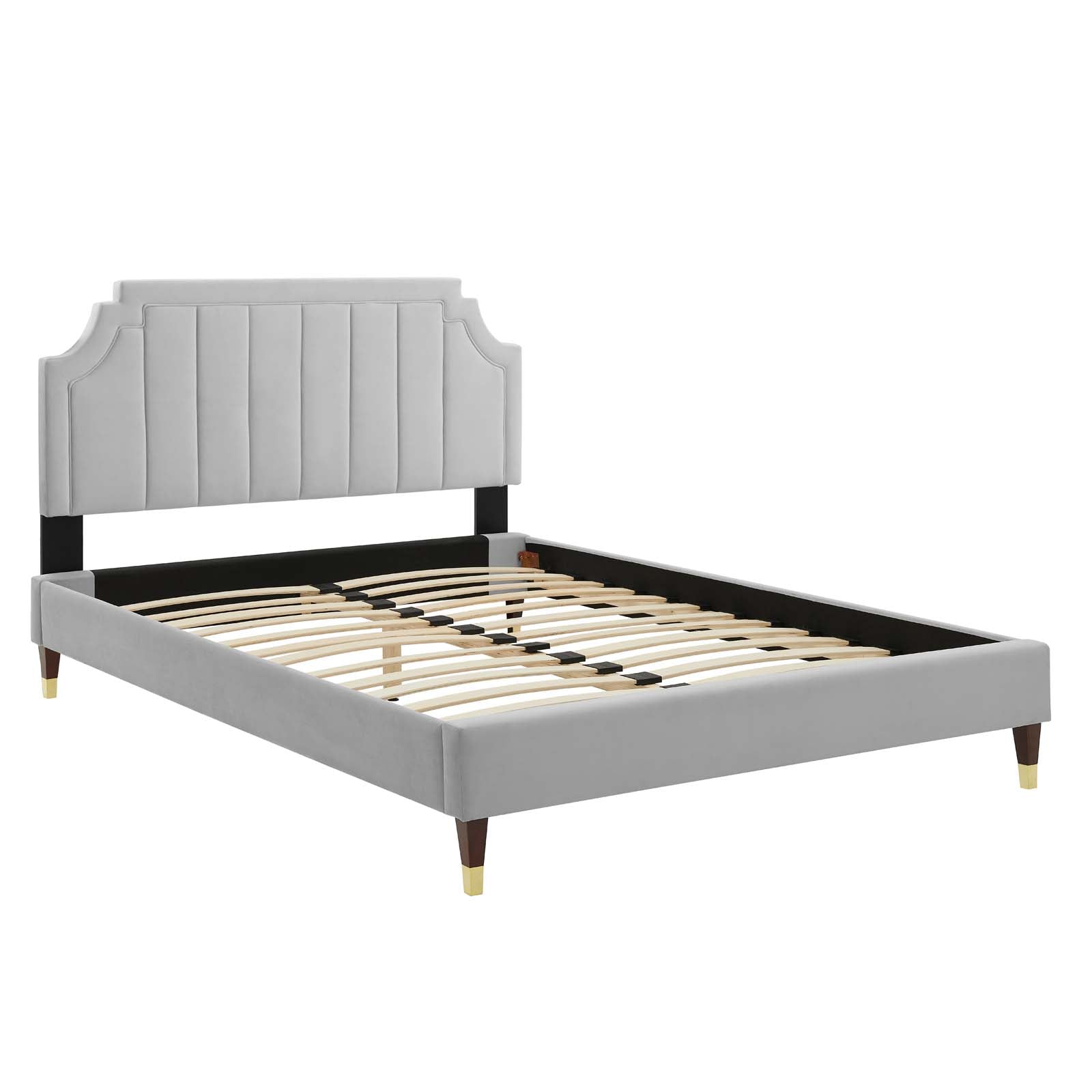 Modway Sienna Performance Velvet Twin Platform Bed | Beds | Modishstore-17