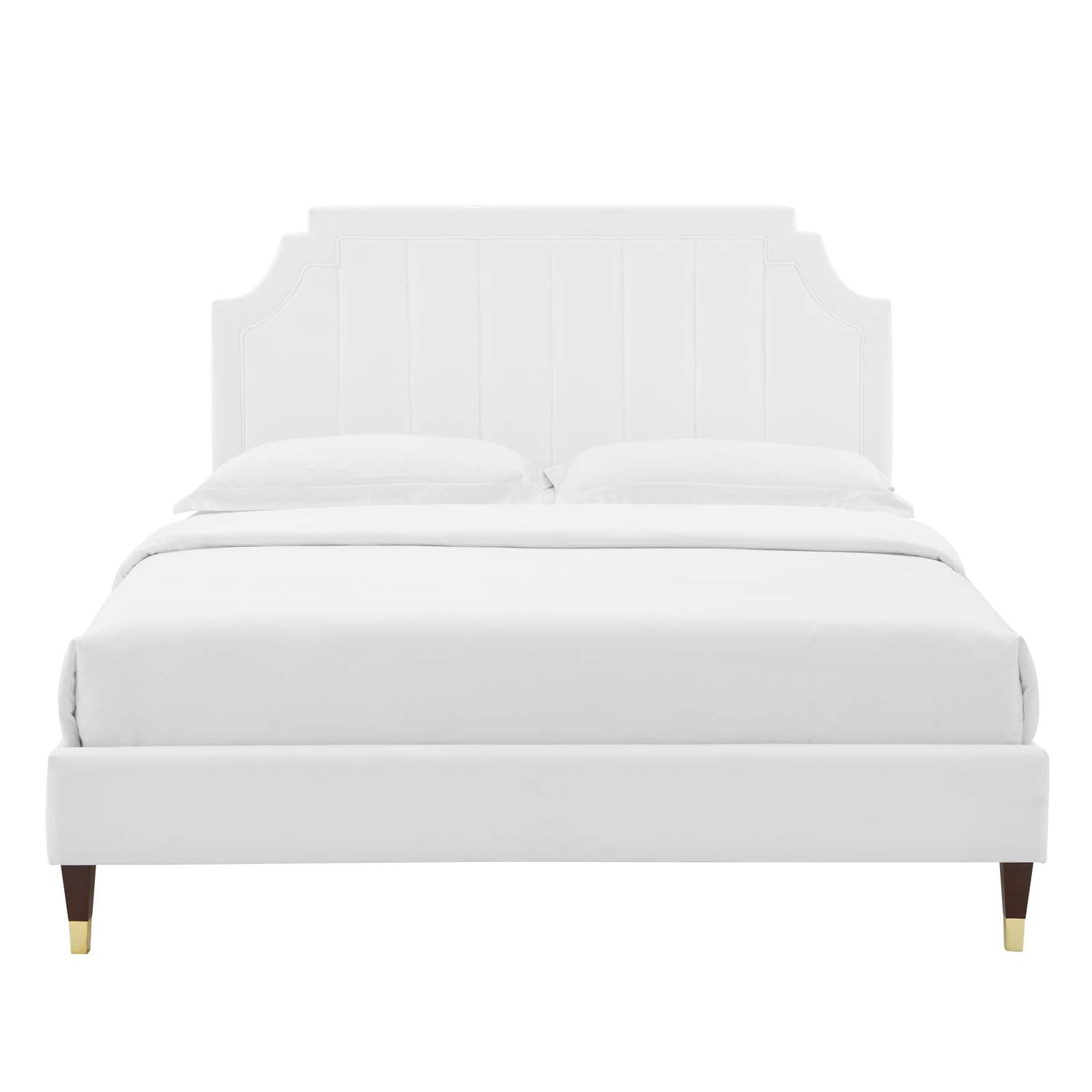 Modway Sienna Performance Velvet Twin Platform Bed - MOD-6907 | Beds | Modishstore - 55
