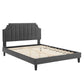 Modway Sienna Performance Velvet Twin Platform Bed - MOD-6908 | Beds | Modishstore - 3