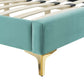 Modway Portia Performance Velvet Full Platform Bed | Beds | Modishstore-25