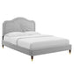 Modway Portia Performance Velvet Full Platform Bed | Beds | Modishstore-16