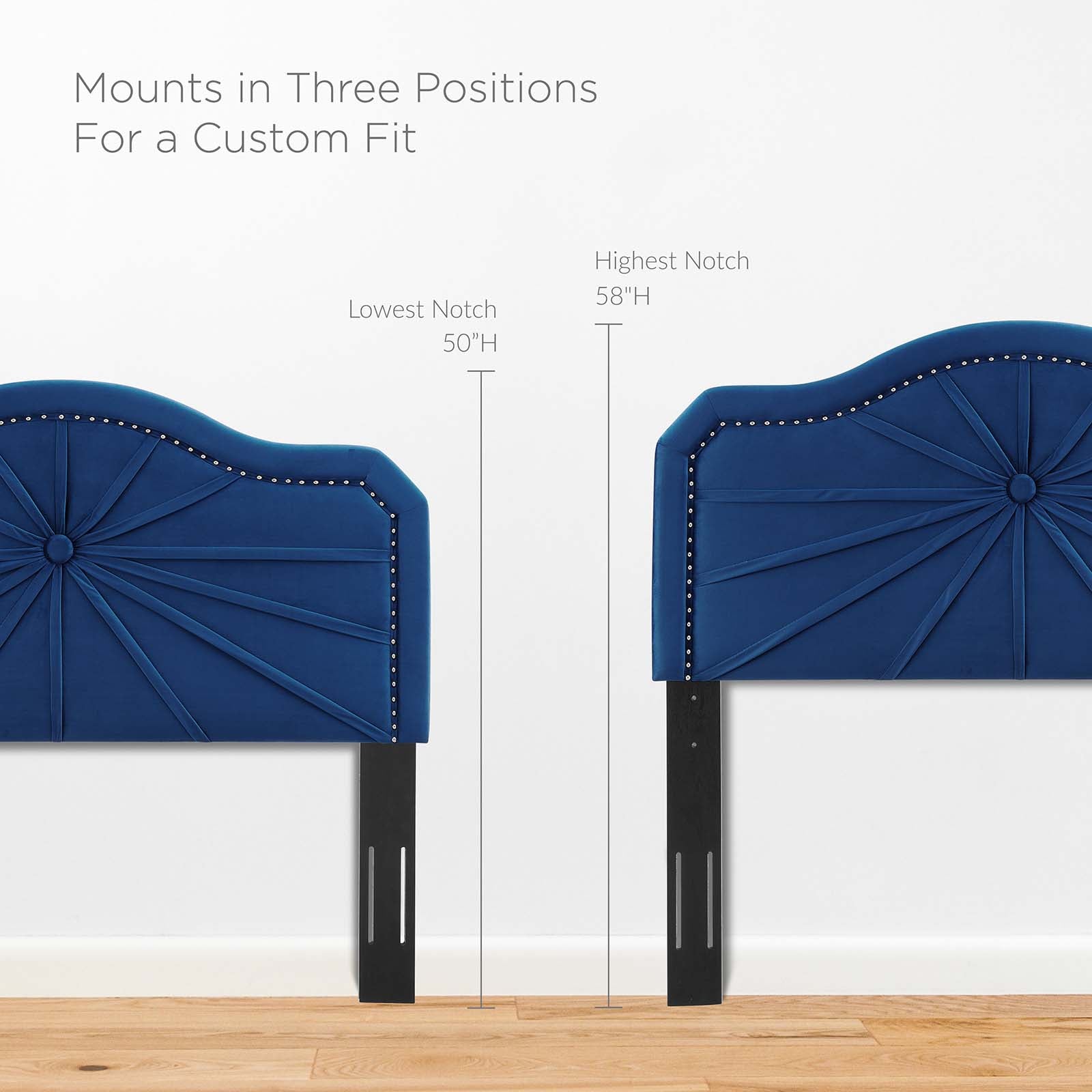 Modway Portia Performance Velvet Full Platform Bed | Beds | Modishstore-35