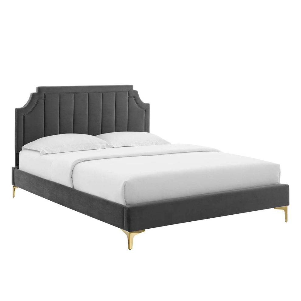 Modway Sienna Performance Velvet Full Platform Bed - MOD-6912 | Beds | Modishstore - 2
