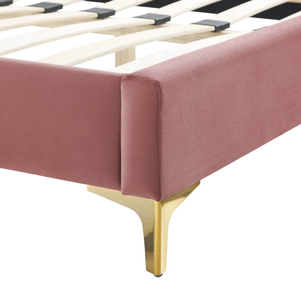Modway Sienna Performance Velvet Full Platform Bed - MOD-6912 | Beds | Modishstore - 12
