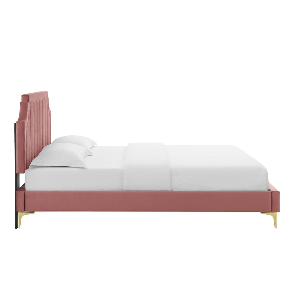 Modway Sienna Performance Velvet Full Platform Bed - MOD-6912 | Beds | Modishstore - 13