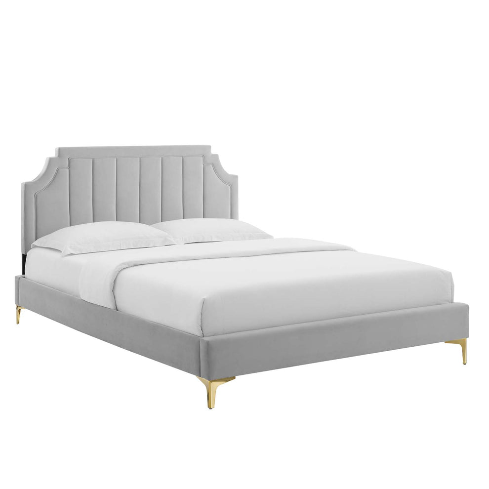 Modway Sienna Performance Velvet Full Platform Bed - MOD-6912 | Beds | Modishstore - 18