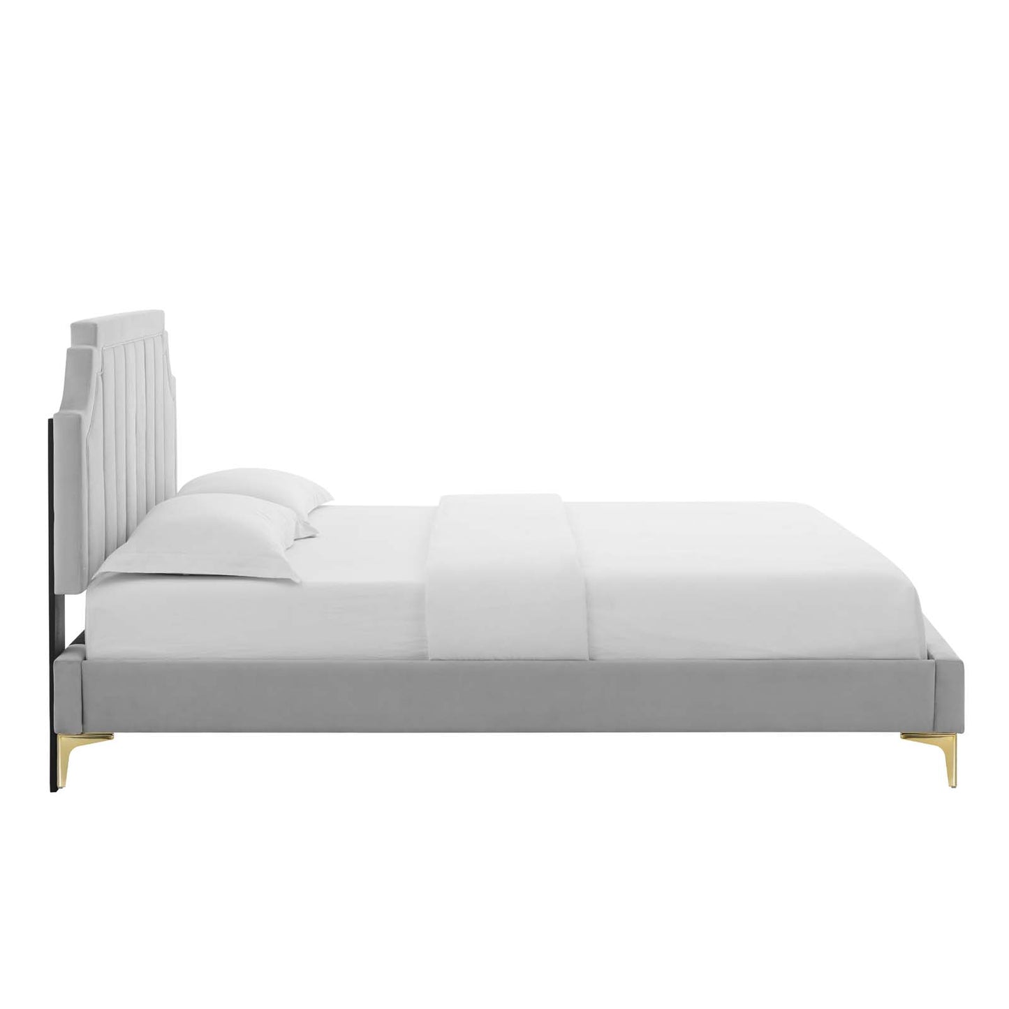 Modway Sienna Performance Velvet Full Platform Bed | Beds | Modishstore-21