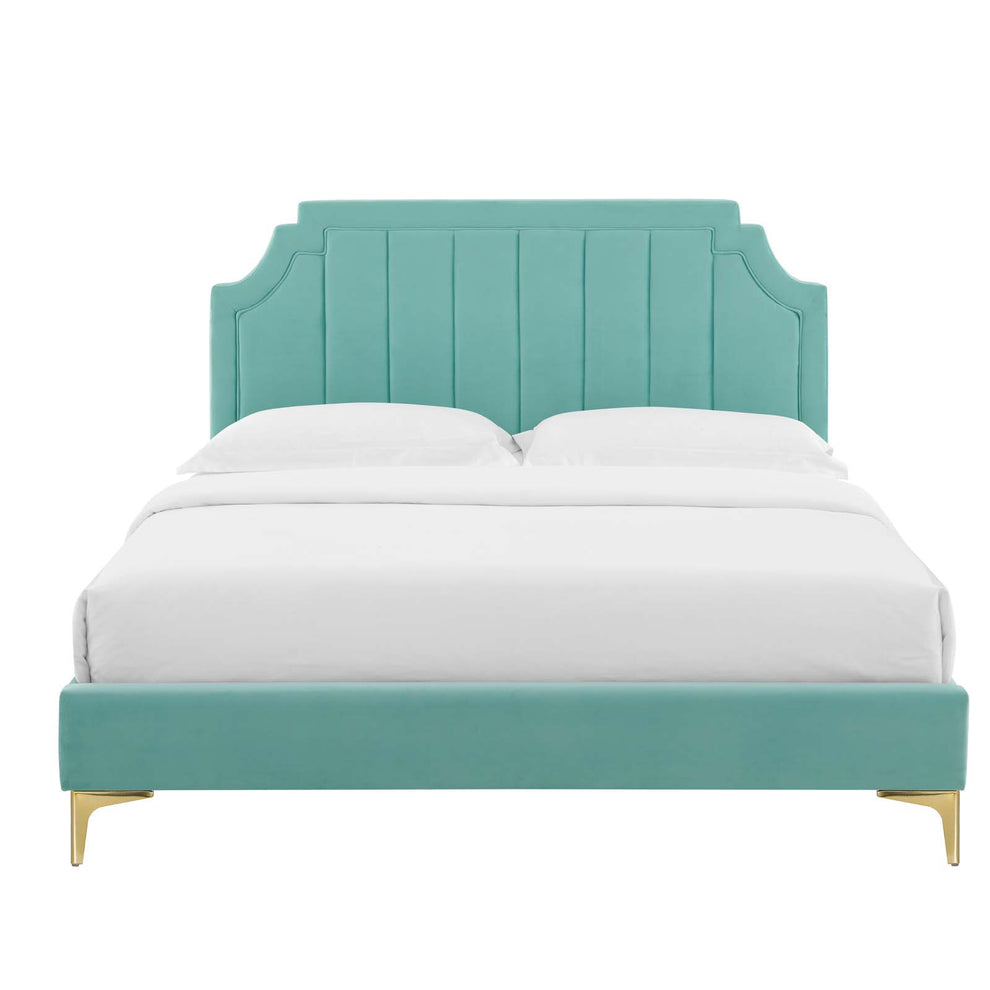 Modway Sienna Performance Velvet Full Platform Bed - MOD-6912 | Beds | Modishstore - 30