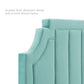 Modway Sienna Performance Velvet Full Platform Bed | Beds | Modishstore-33