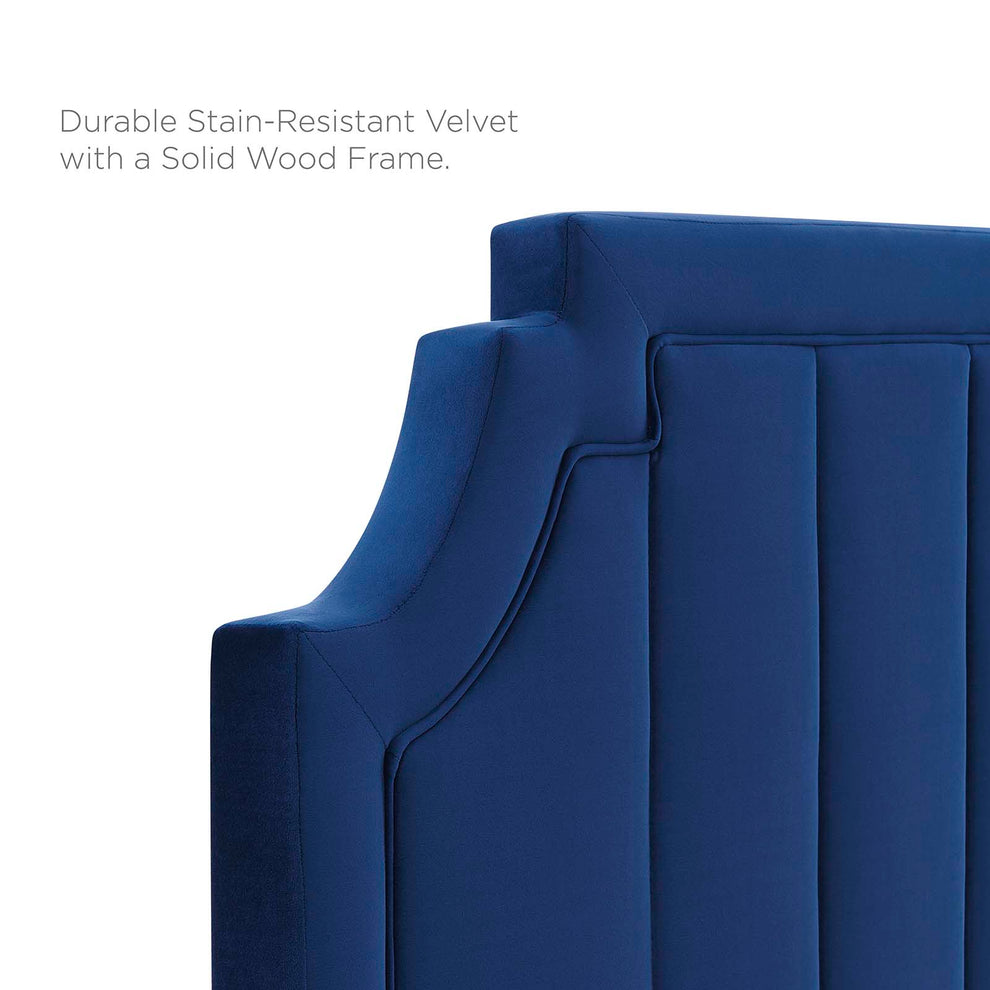 Modway Sienna Performance Velvet Full Platform Bed - MOD-6912 | Beds | Modishstore - 41