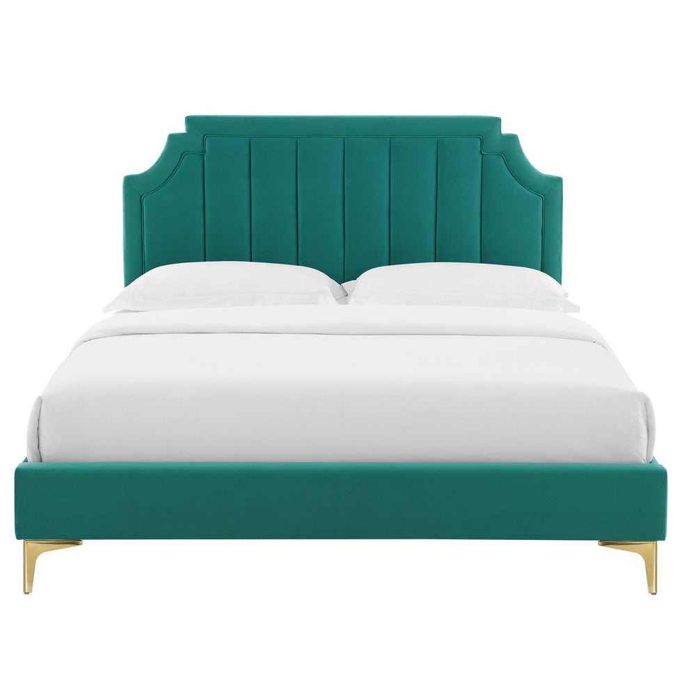 Modway Sienna Performance Velvet Full Platform Bed - MOD-6912 | Beds | Modishstore - 55