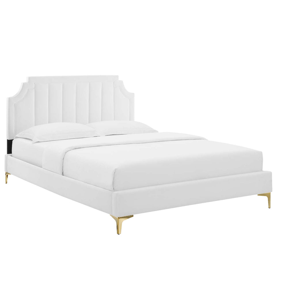 Modway Sienna Performance Velvet Full Platform Bed - MOD-6912 | Beds | Modishstore - 58