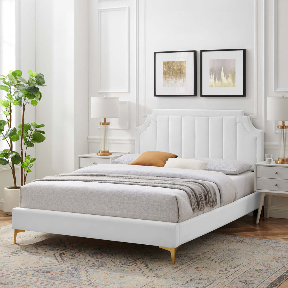 Modway Sienna Performance Velvet Full Platform Bed - MOD-6912 | Beds | Modishstore - 52