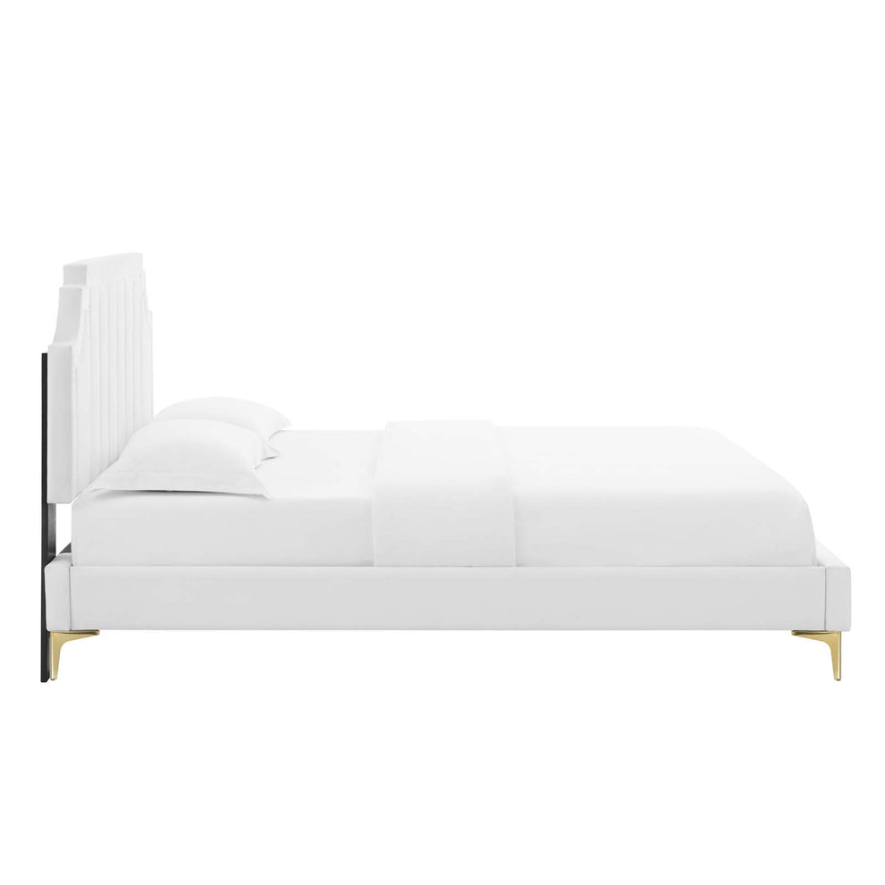 Modway Sienna Performance Velvet Full Platform Bed - MOD-6912 | Beds | Modishstore - 61
