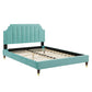 Modway Sienna Performance Velvet Full Platform Bed | Beds | Modishstore-24