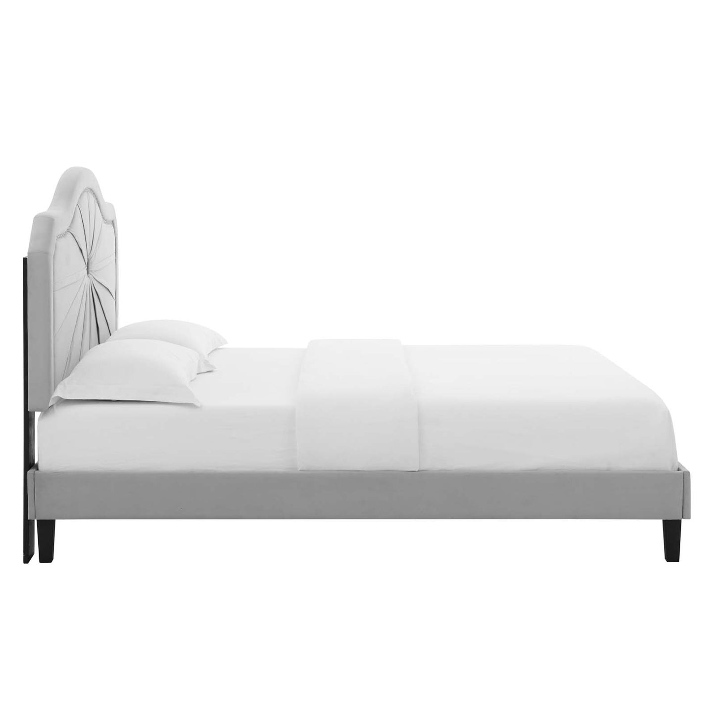 Modway Portia Performance Velvet King Platform Bed - MOD-6917 | Beds | Modishstore - 19
