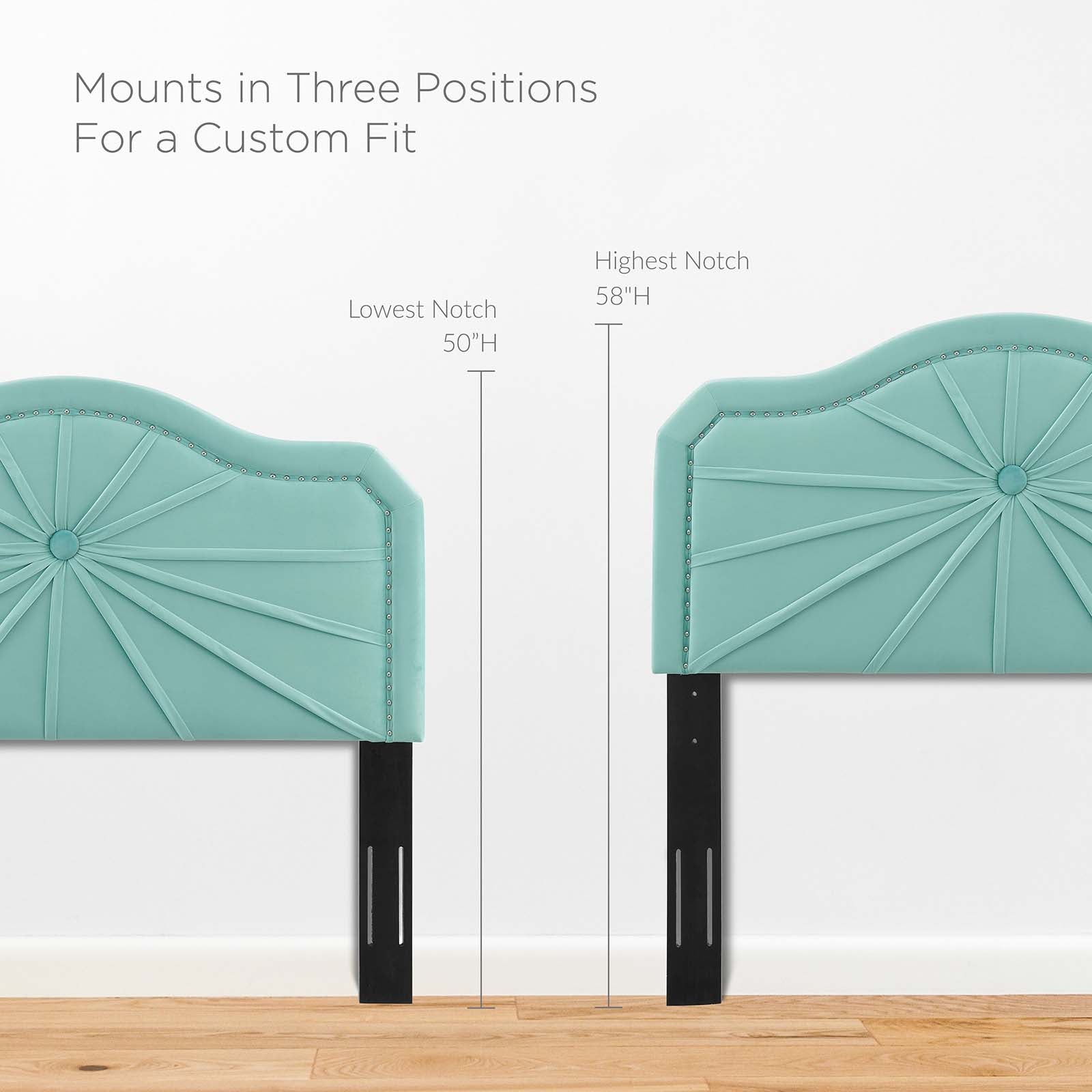 Modway Portia Performance Velvet King Platform Bed - MOD-6917 | Beds | Modishstore - 28