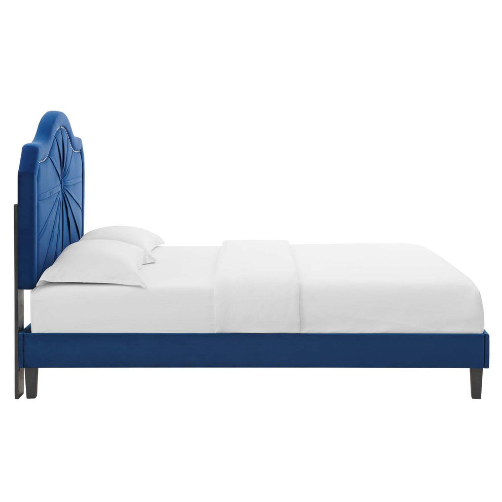 Modway Portia Performance Velvet King Platform Bed - MOD-6917 | Beds | Modishstore - 33