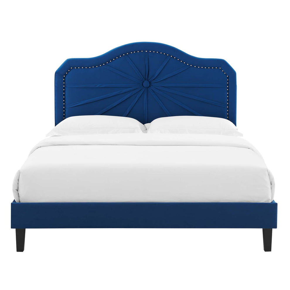 Modway Portia Performance Velvet King Platform Bed - MOD-6917 | Beds | Modishstore - 34