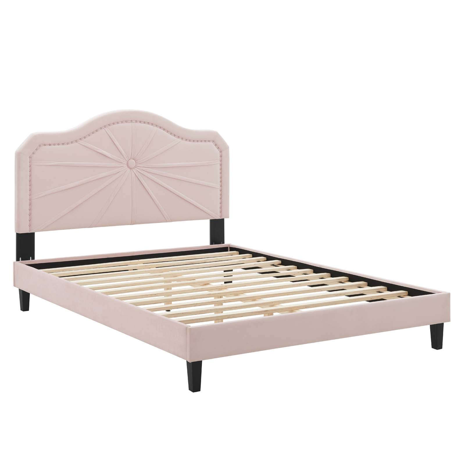 Modway Portia Performance Velvet King Platform Bed - MOD-6917 | Beds | Modishstore - 38