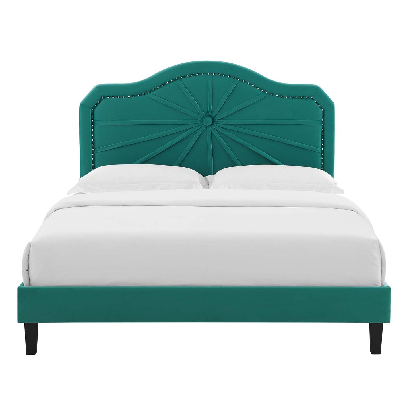 Modway Portia Performance Velvet King Platform Bed - MOD-6917 | Beds | Modishstore - 48