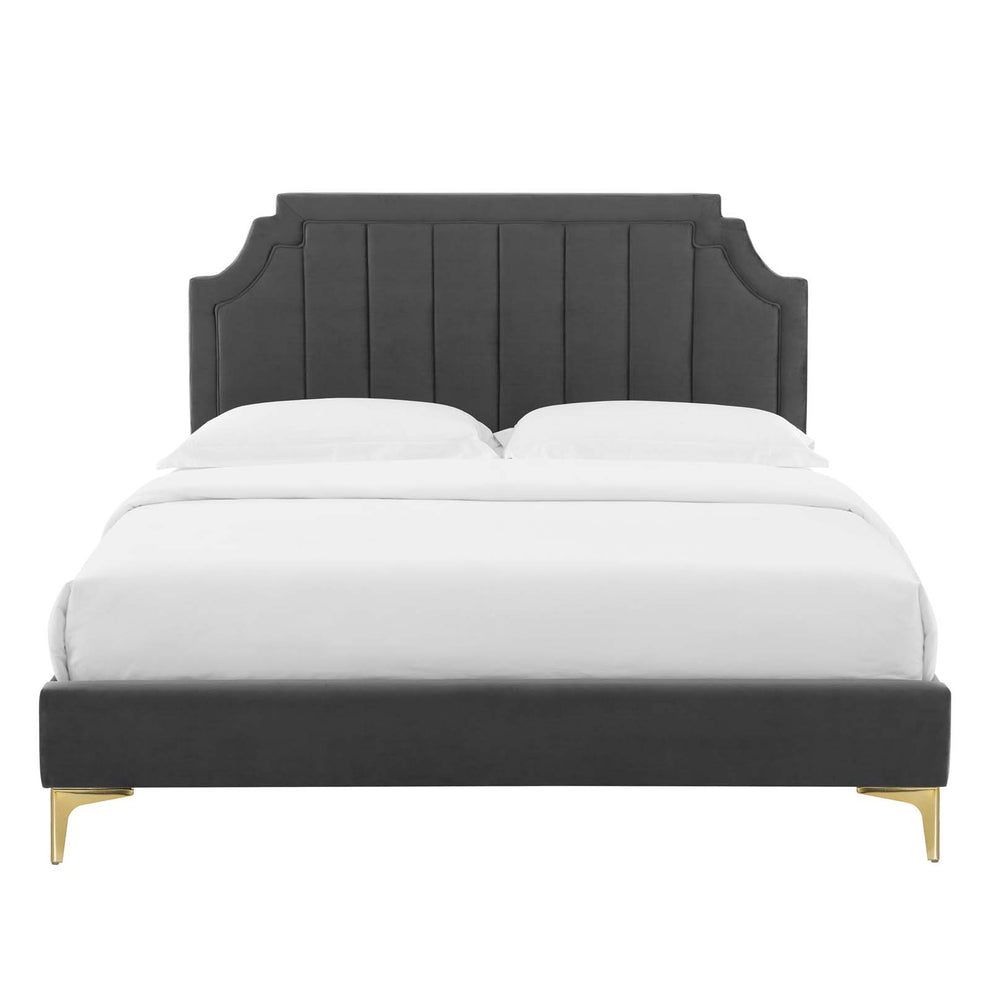 Modway Sienna Performance Velvet King Platform Bed - MOD-6918 | Beds | Modishstore - 6