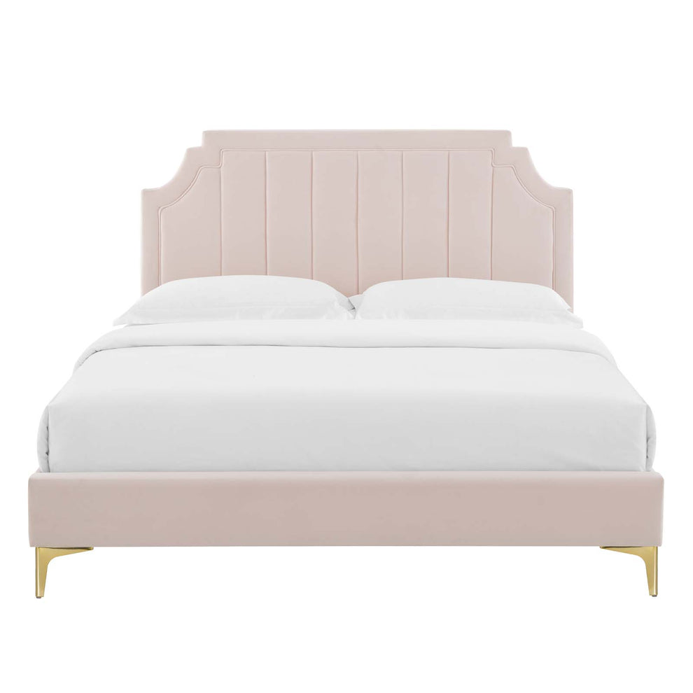 Modway Sienna Performance Velvet King Platform Bed - MOD-6918 | Beds | Modishstore - 41