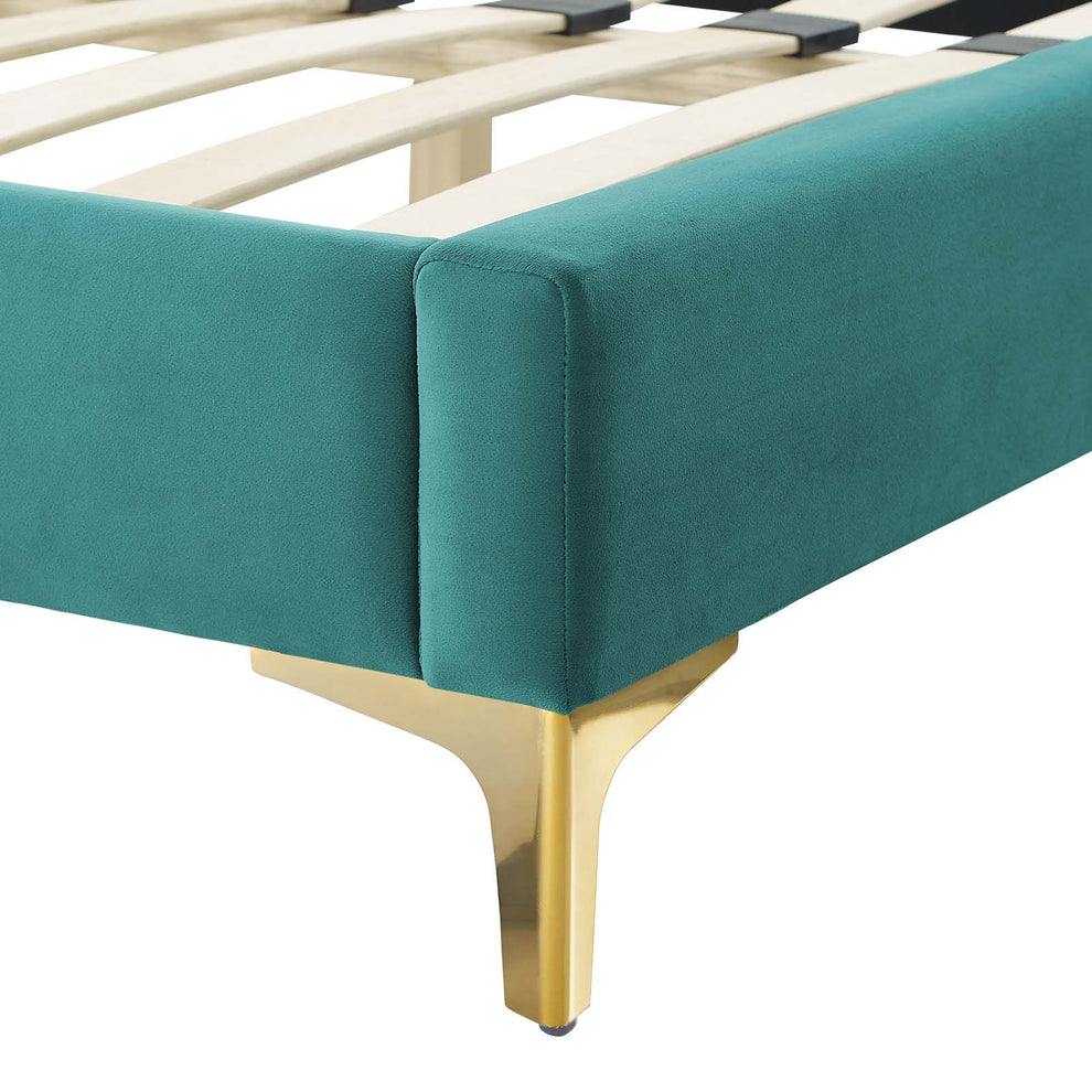 Modway Sienna Performance Velvet King Platform Bed - MOD-6918 | Beds | Modishstore - 46