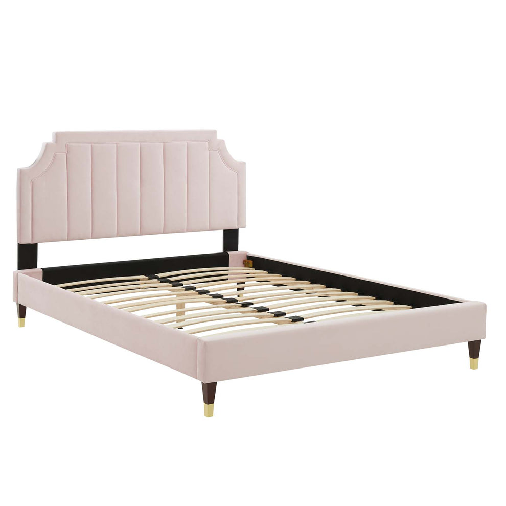 Modway Sienna Performance Velvet King Platform Bed - MOD-6919 | Beds | Modishstore - 43