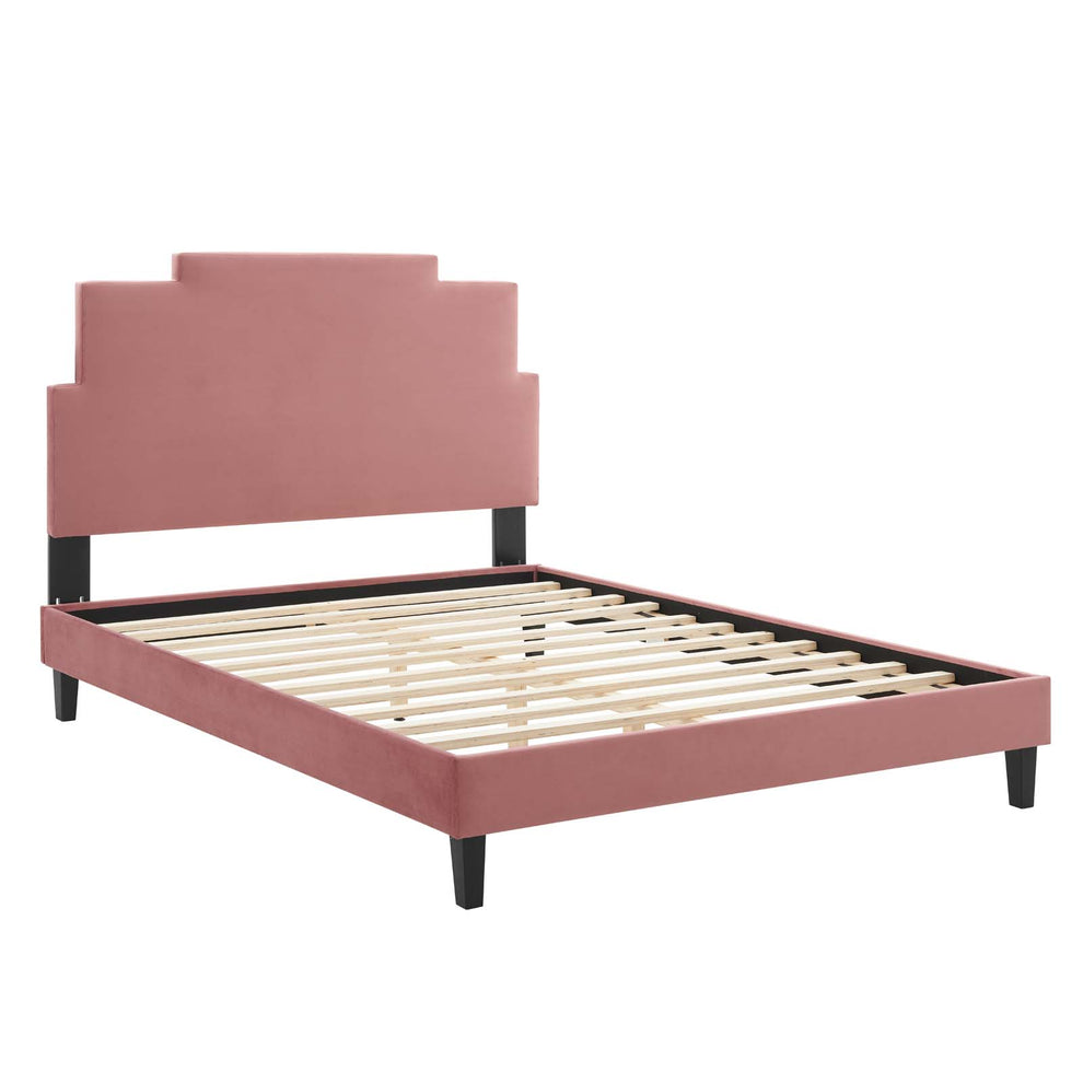 Modway Lindsey Performance Velvet Full Platform Bed - MOD-6921 | Beds | Modishstore - 8