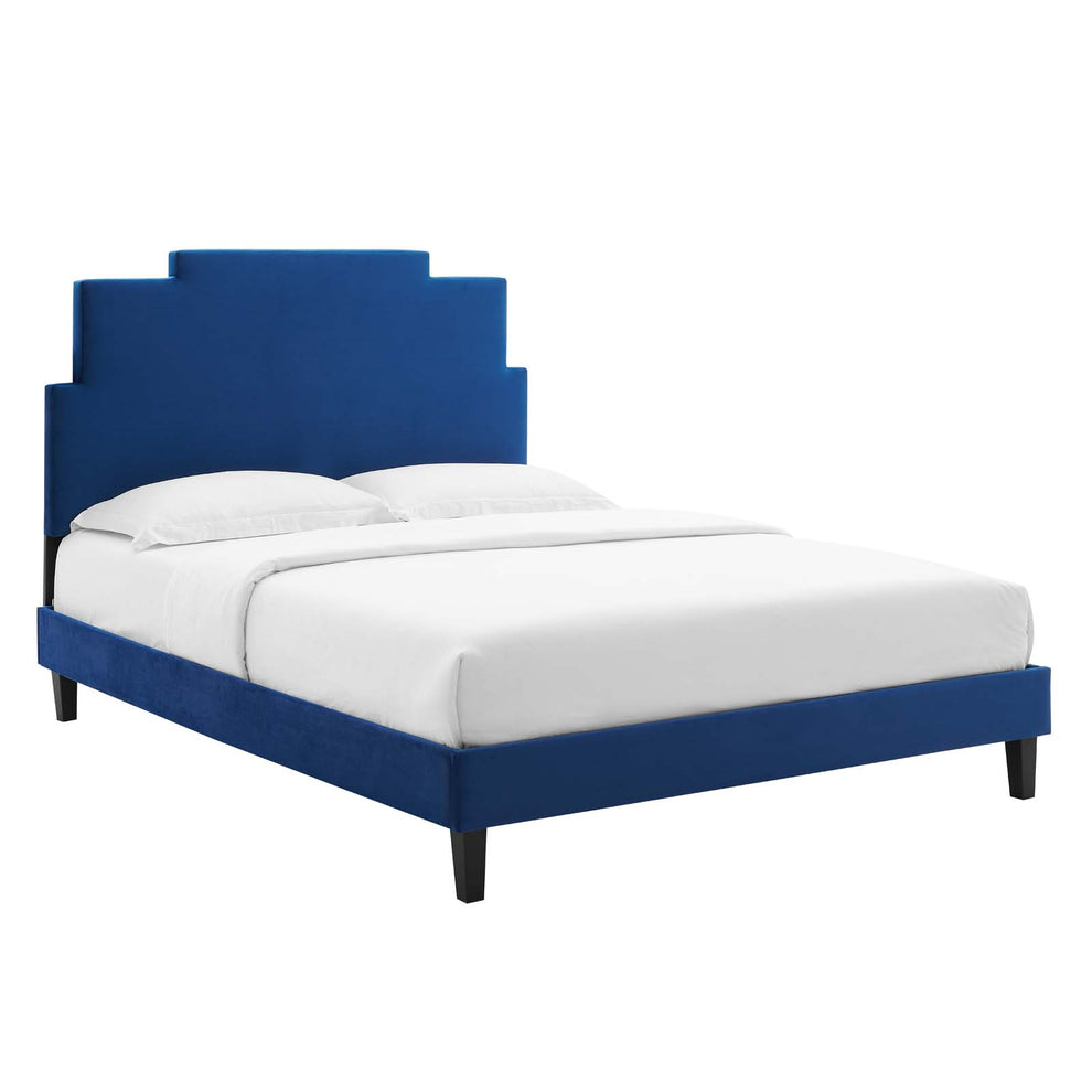 Modway Lindsey Performance Velvet Full Platform Bed - MOD-6921 | Beds | Modishstore - 18