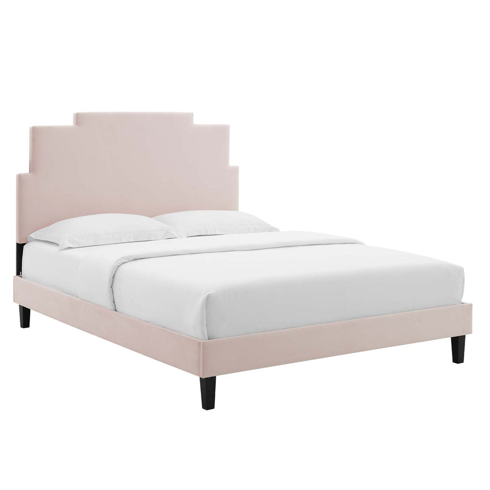 Modway Lindsey Performance Velvet Full Platform Bed - MOD-6921 | Beds | Modishstore - 23