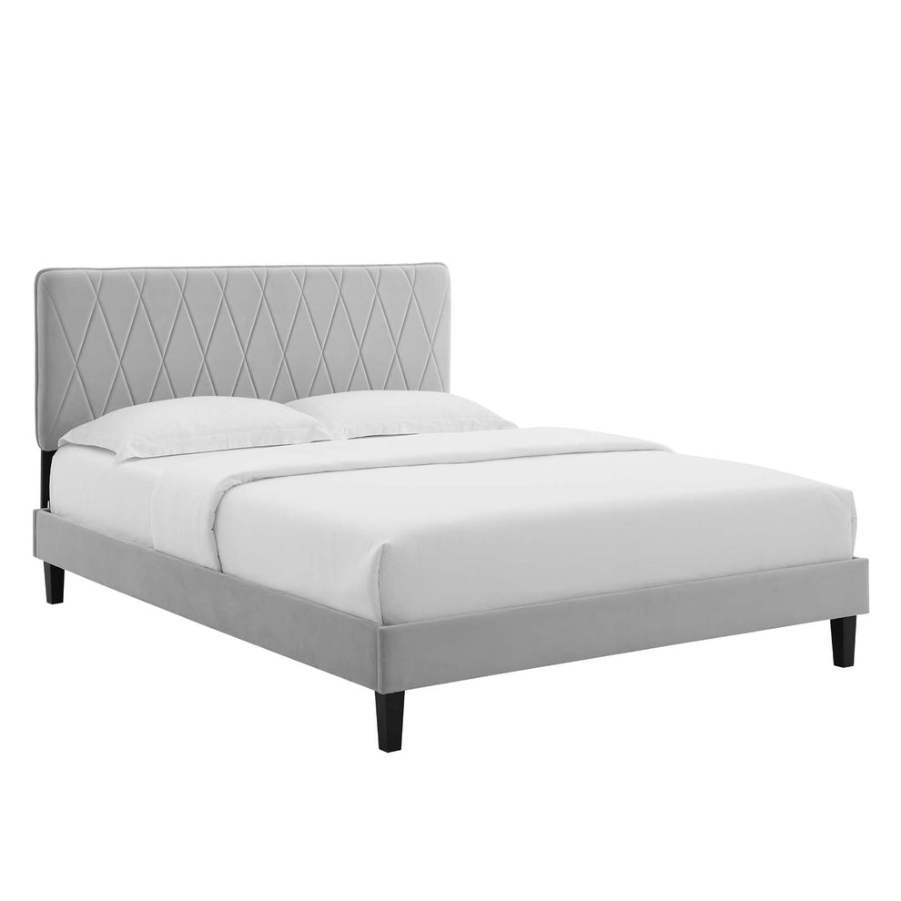Modway Phillipa Performance Velvet Full Platform Bed - MOD-6924 | Beds | Modishstore - 16