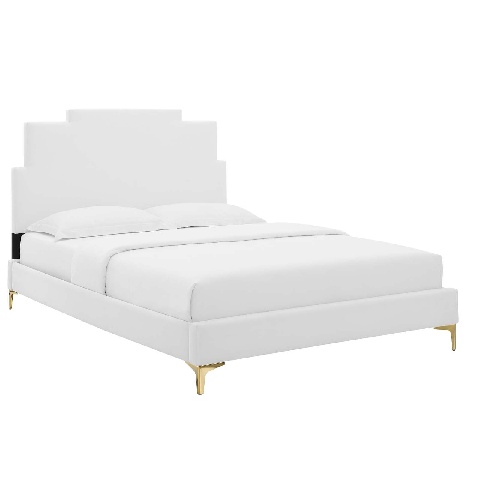 Modway Lindsey Performance Velvet King Platform Bed - MOD-6925 | Beds | Modishstore - 58