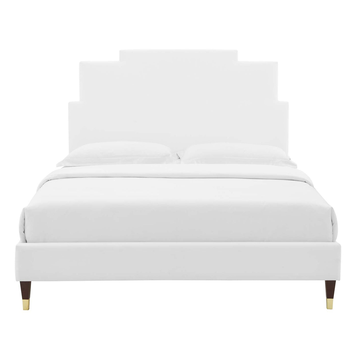 Lindsey Performance Velvet King Platform Bed By Modway - MOD-6926 | Beds | Modishstore - 76
