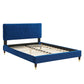 Modway Phillipa Performance Velvet King Platform Bed - MOD-6929 | Beds | Modishstore - 35