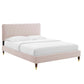 Modway Phillipa Performance Velvet King Platform Bed - MOD-6929 | Beds | Modishstore - 42