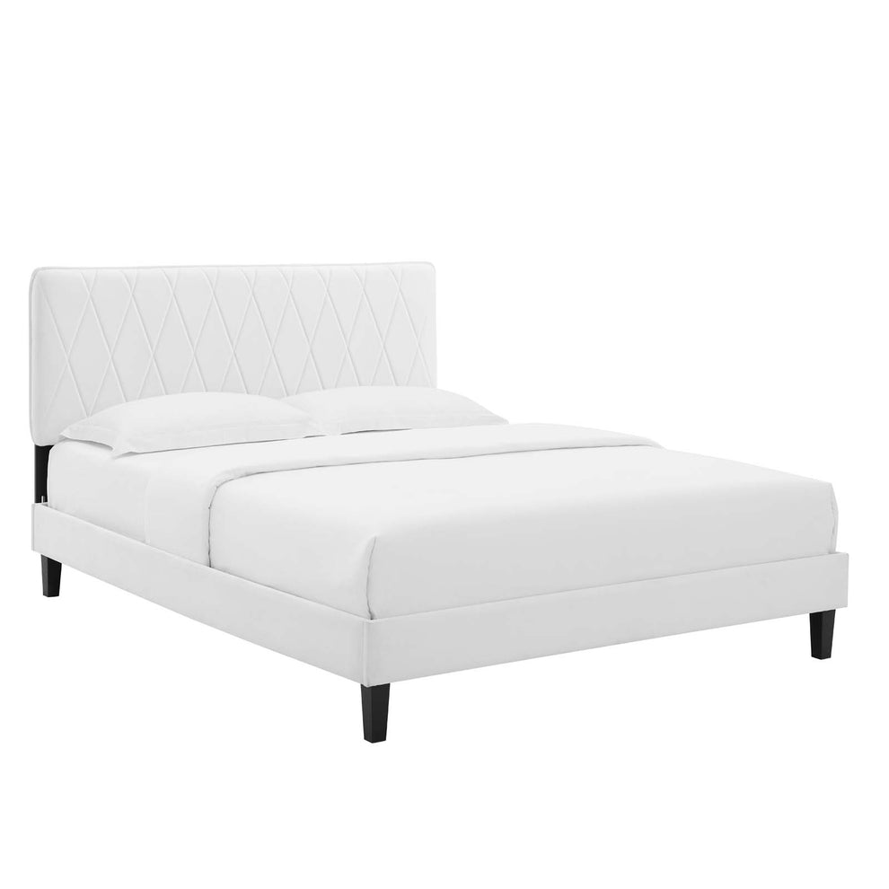 Modway Phillipa Performance Velvet King Platform Bed - MOD-6930 | Beds | Modishstore - 58