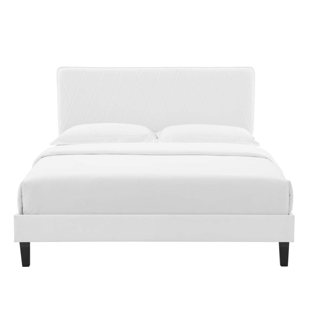 Modway Phillipa Performance Velvet King Platform Bed - MOD-6930 | Beds | Modishstore - 63