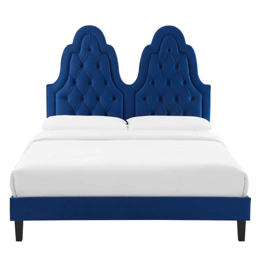 Modway Alexandria Tufted Performance Velvet Twin Platform Bed - MOD-6933 | Beds | Modishstore - 39