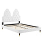 Modway Alexandria Tufted Performance Velvet Full Platform Bed | Beds | Modishstore-59