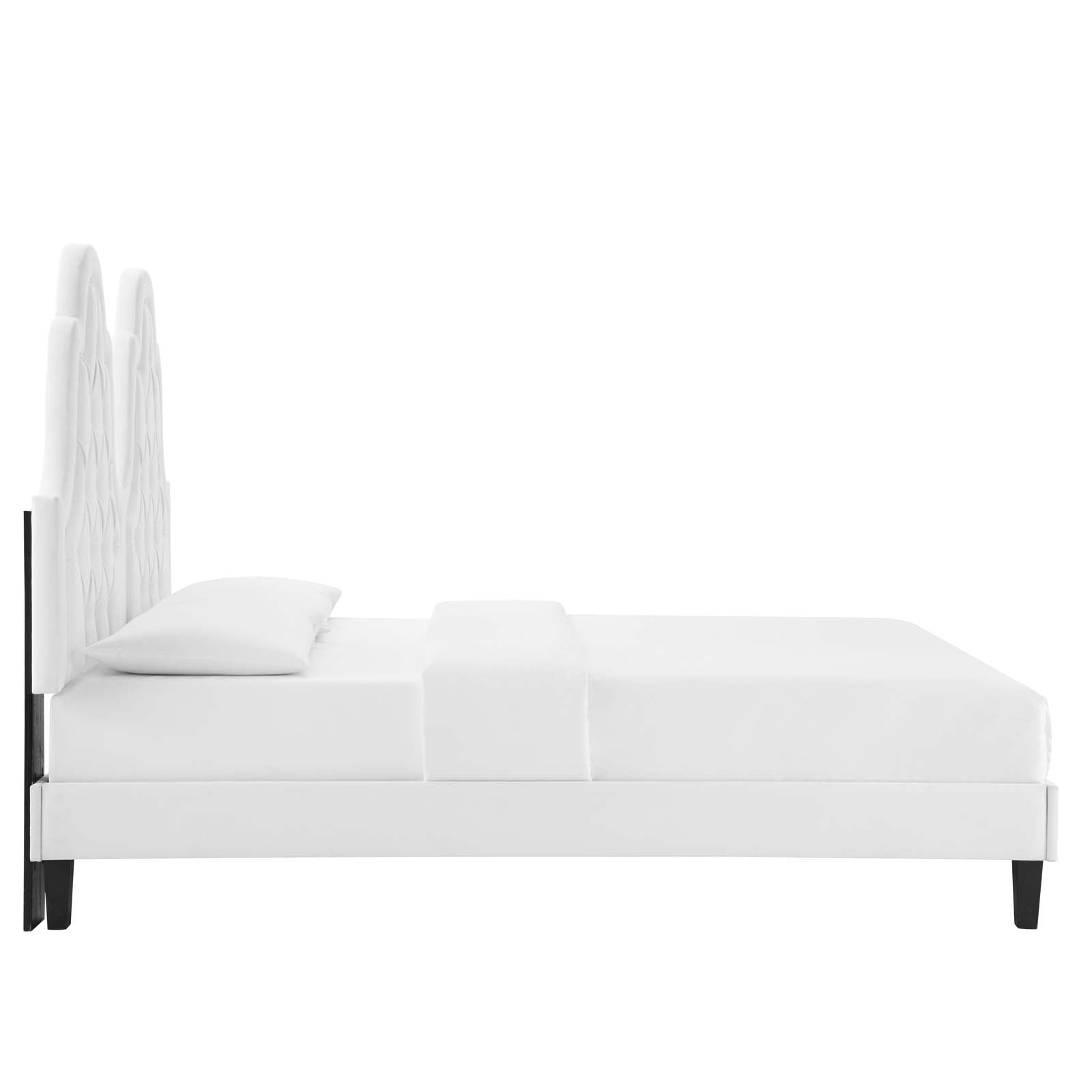 Modway Alexandria Tufted Performance Velvet Full Platform Bed - MOD-6936 | Beds | Modishstore - 62