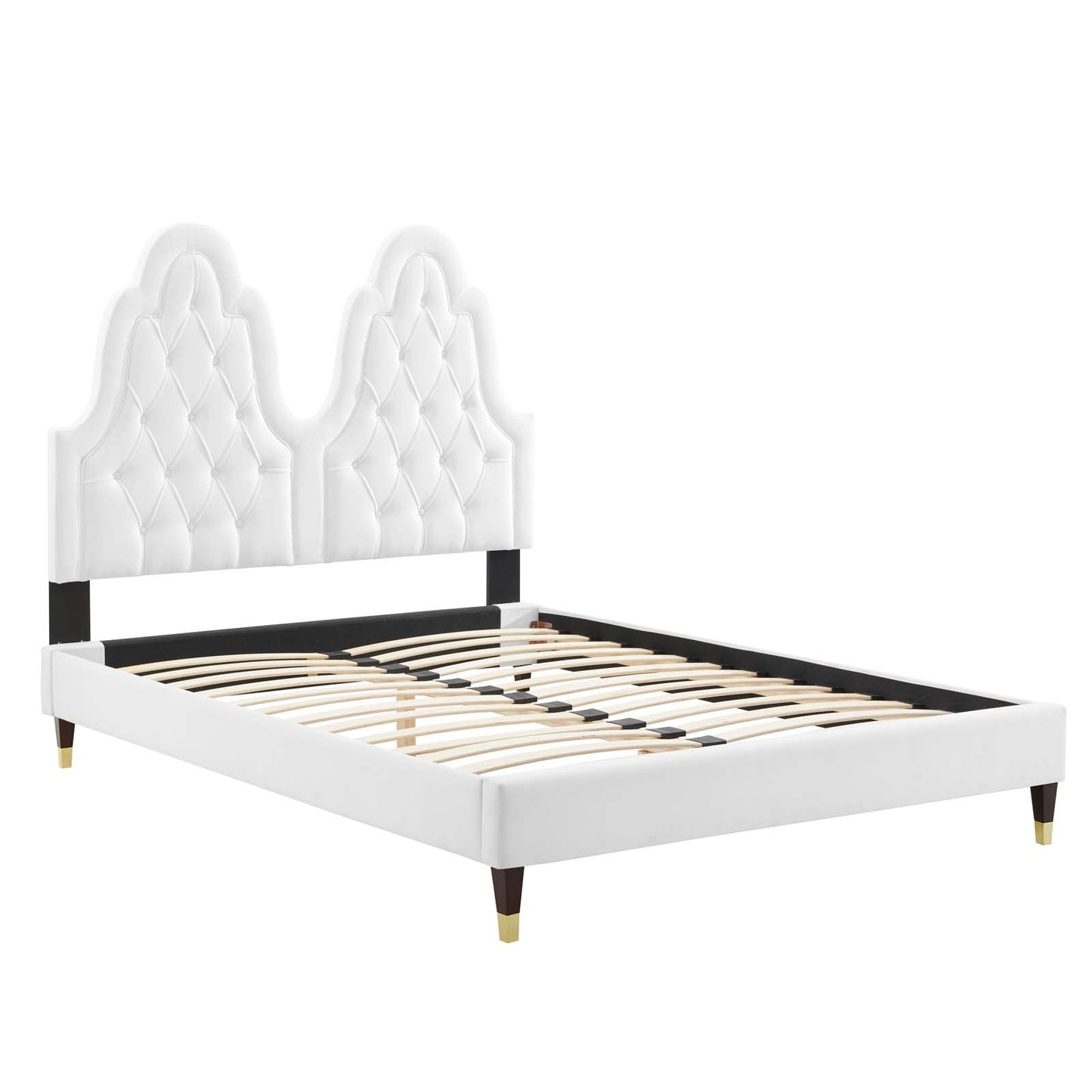 Modway Alexandria Tufted Performance Velvet King Platform Bed - MOD-6938 | Beds | Modishstore - 59
