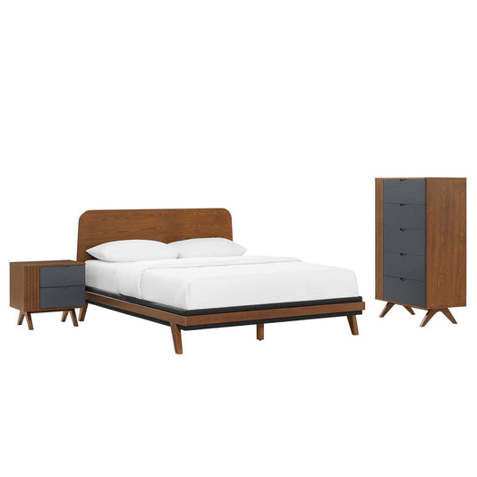 Dylan 3 Piece Bedroom Set By Modway - MOD-6954 | Bedroom Sets | Modishstore